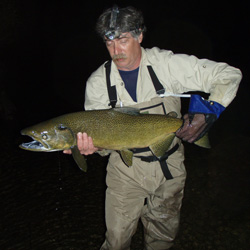 John holding a King Salmon